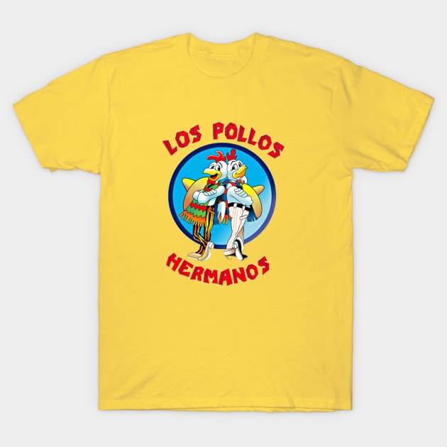 Los Pollos Hermanos T-Shirt by mikehalliday14